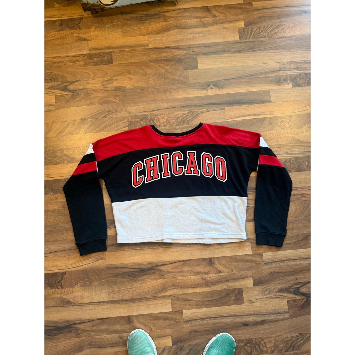 Chicago Bulls Women's long sleeve Crop Size XL