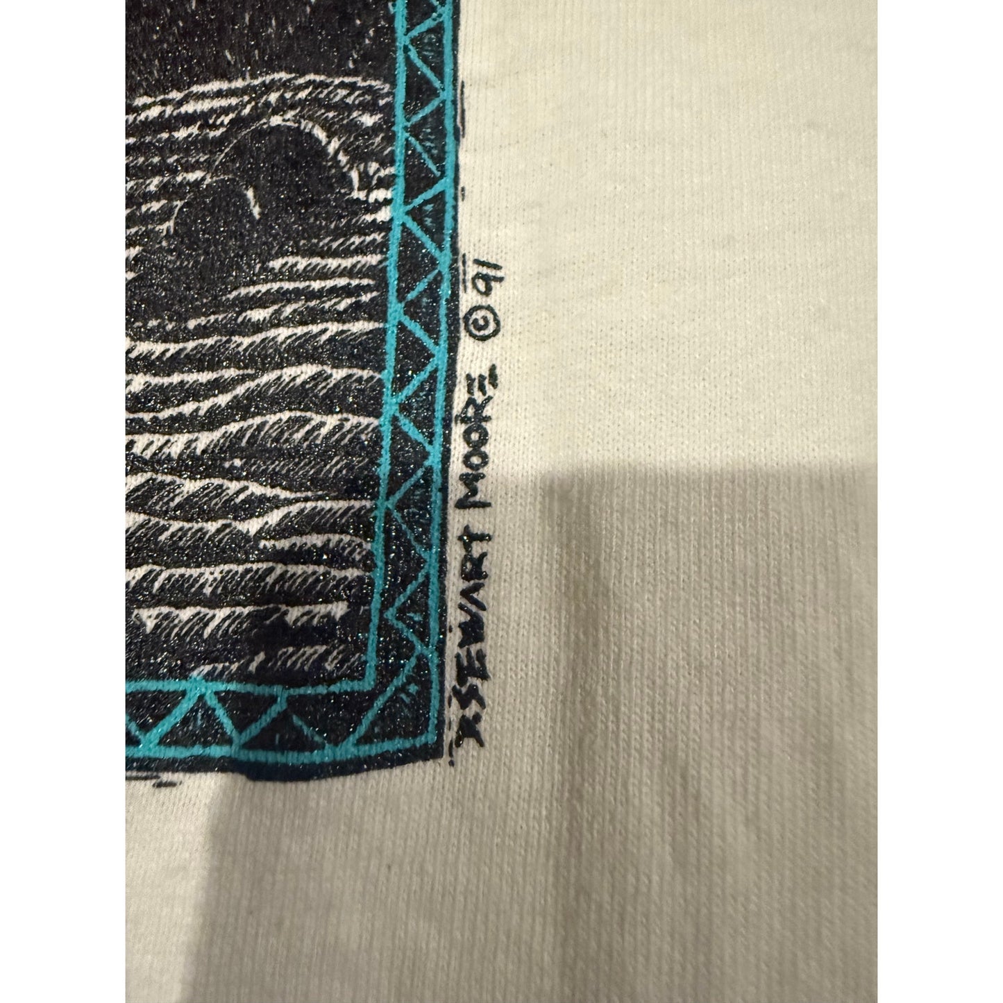 True vintage Rock N Roll Warrior white XL