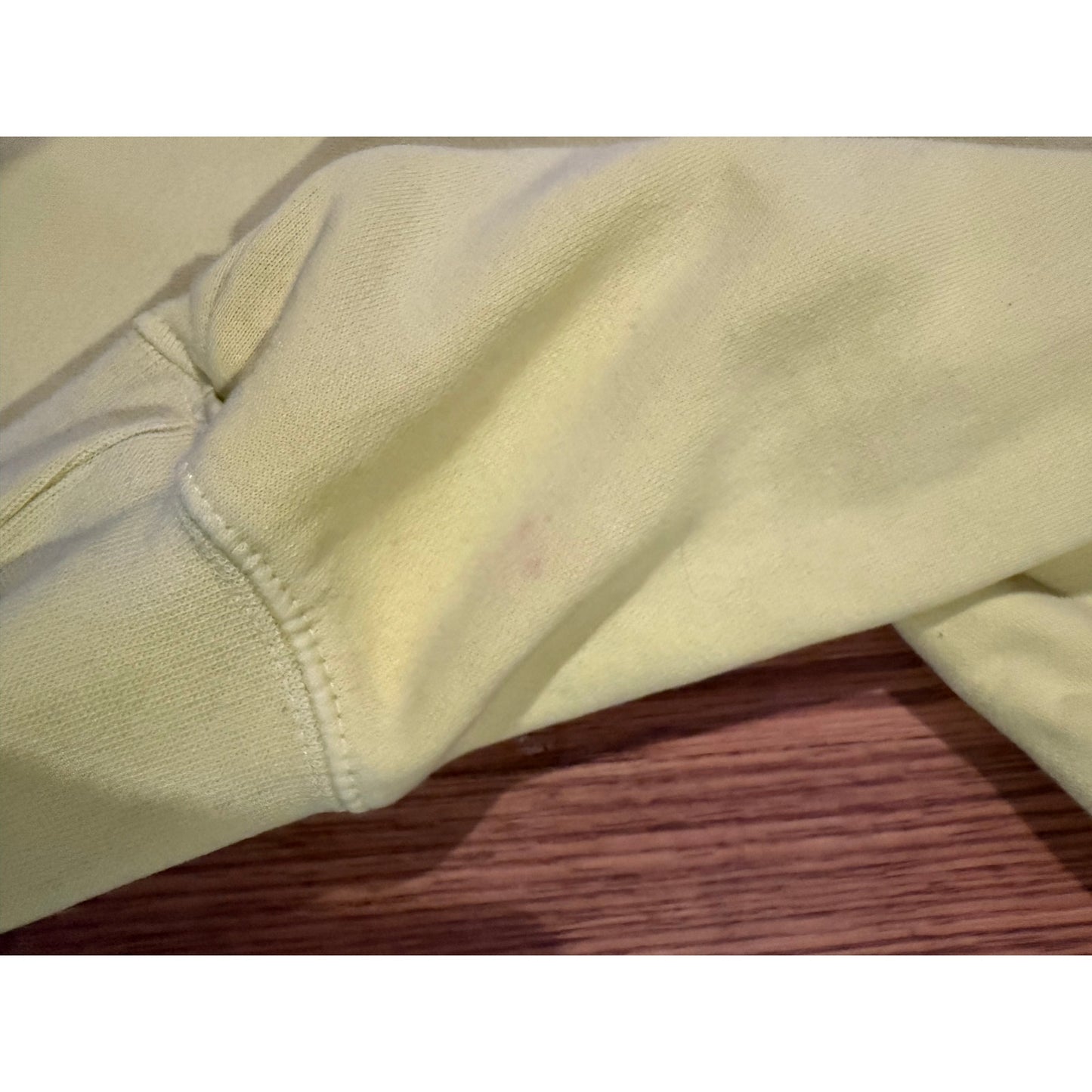 Canary Yellow Crew Neck with Roses