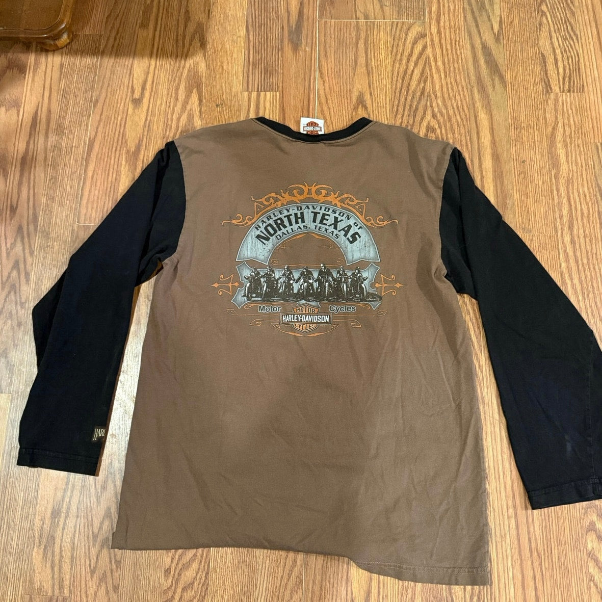 Harley Davidson 3/4 Sleeve Y2K