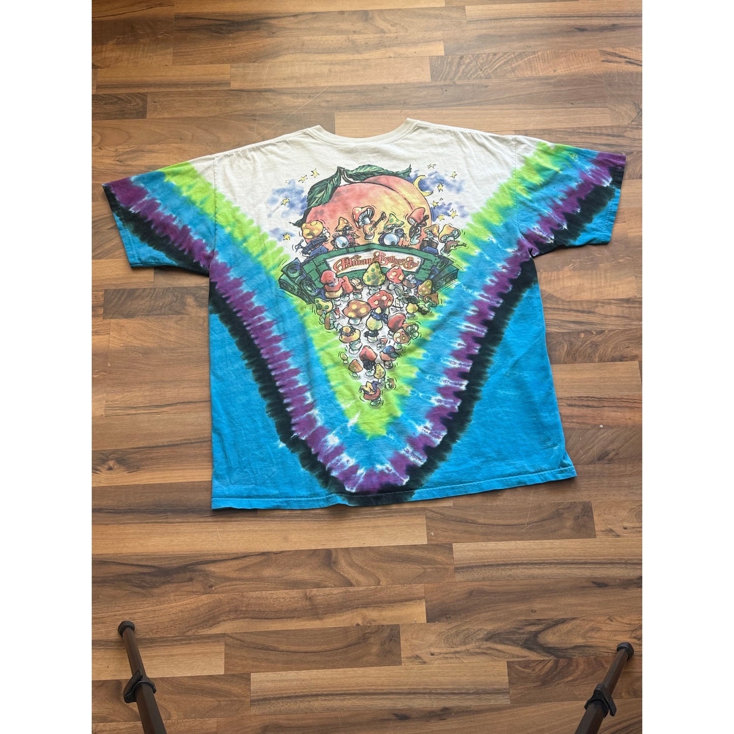 Y2K Liquid Blue Allman Brothers size 2XL