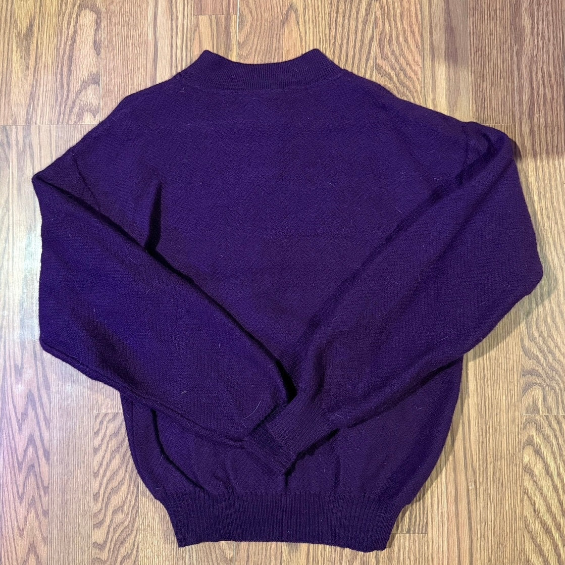 True Vintage Pendleton Purple Wool Sweater