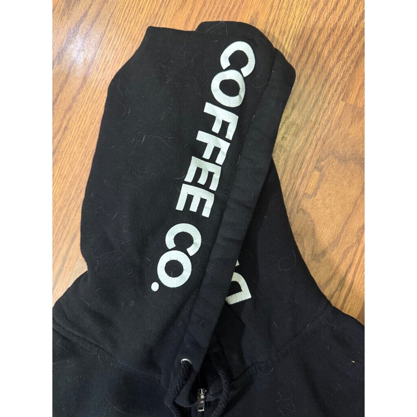 Death Wish Zip Up Hooded Sweatshirt Size Medium