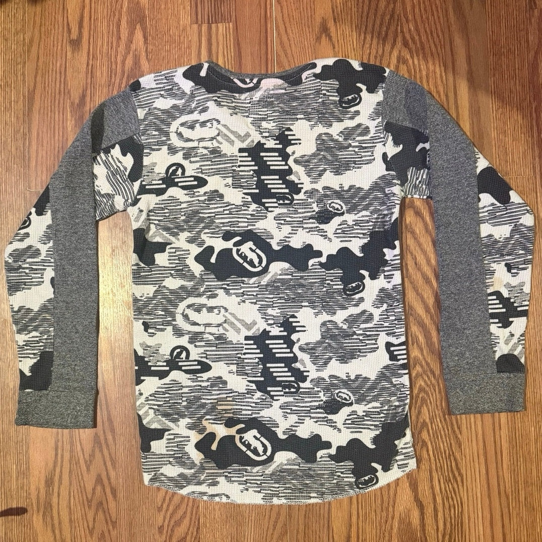 Ecko Digital Camo Waffle knit