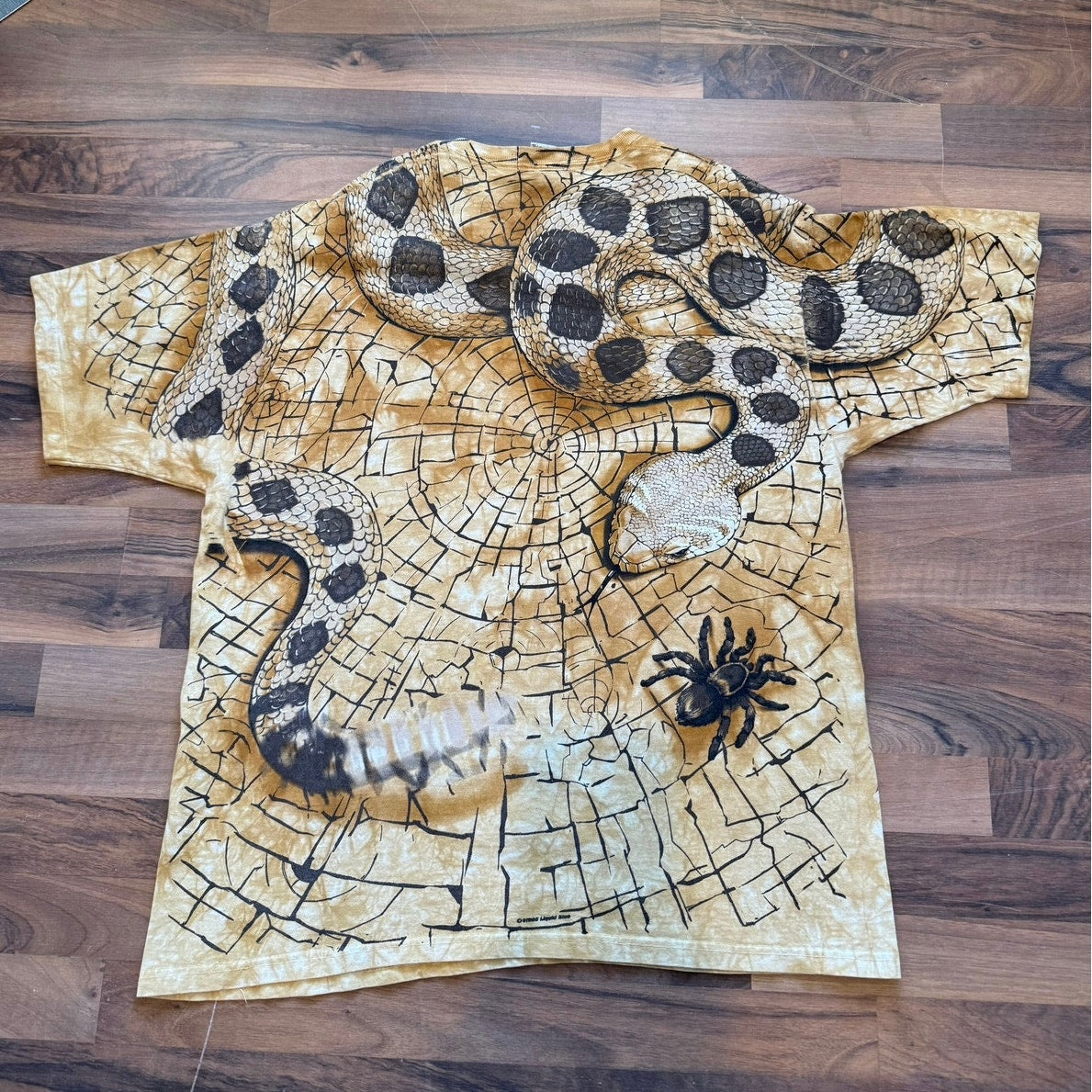 Rattlesnake AOP Liquid Blue Size XL