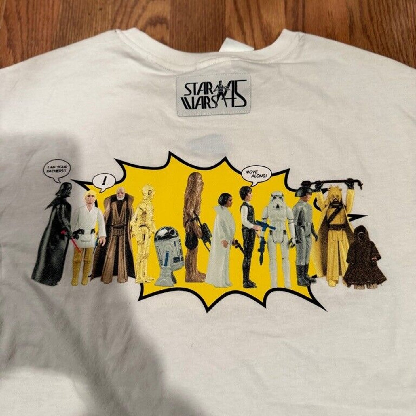 Disney Star Wars Action Figure shirt small