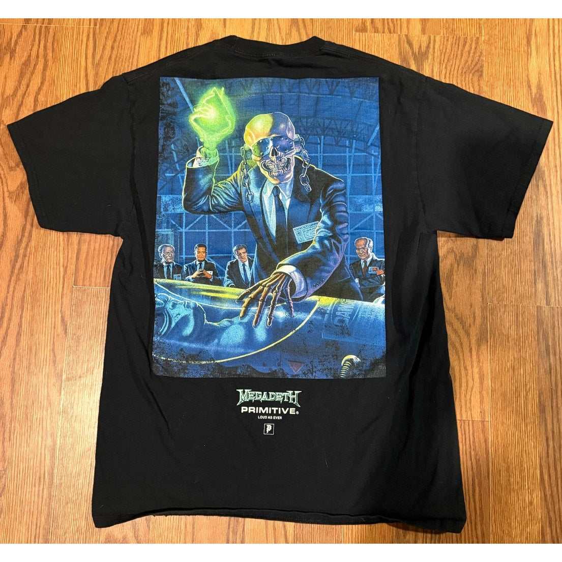 Primitive X Megadeth (Black) Size Medium
