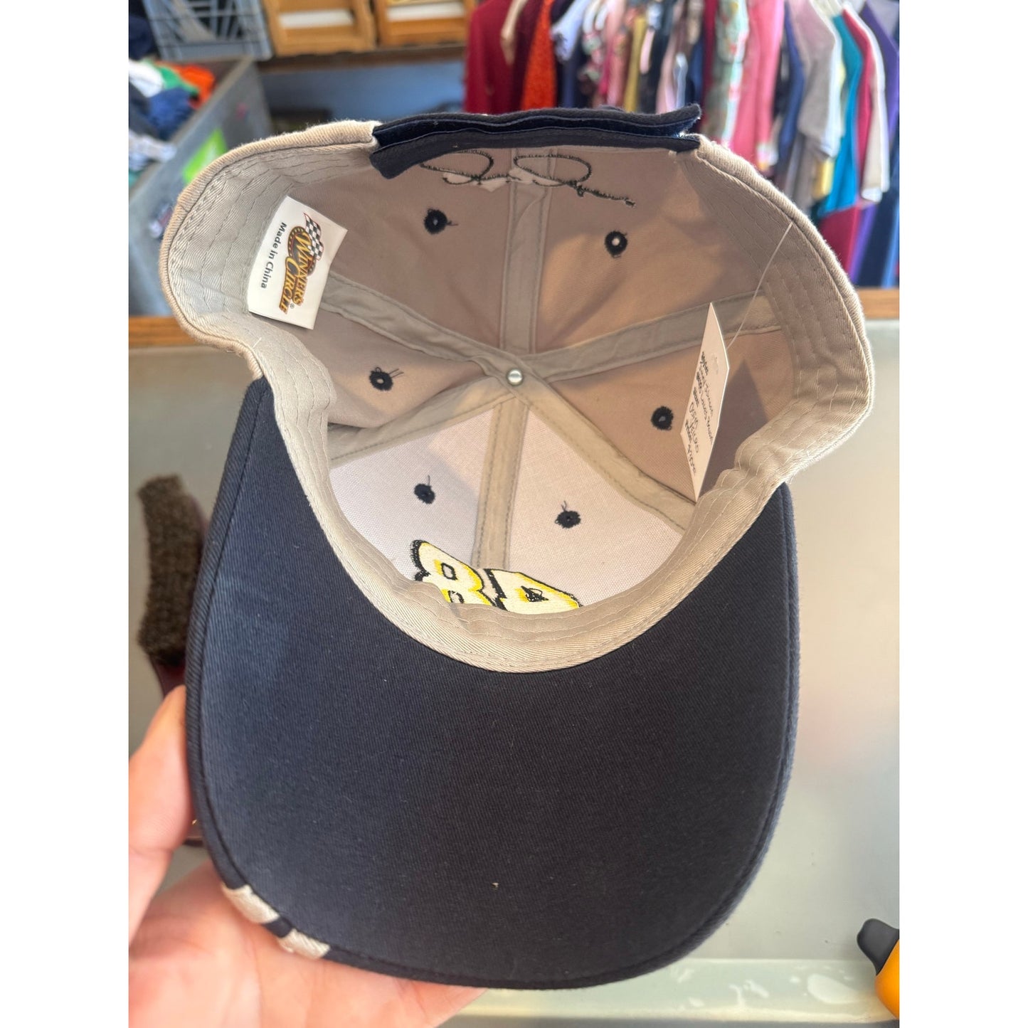 Jimmie Johnson Lowes Racing Hat Velcro Back