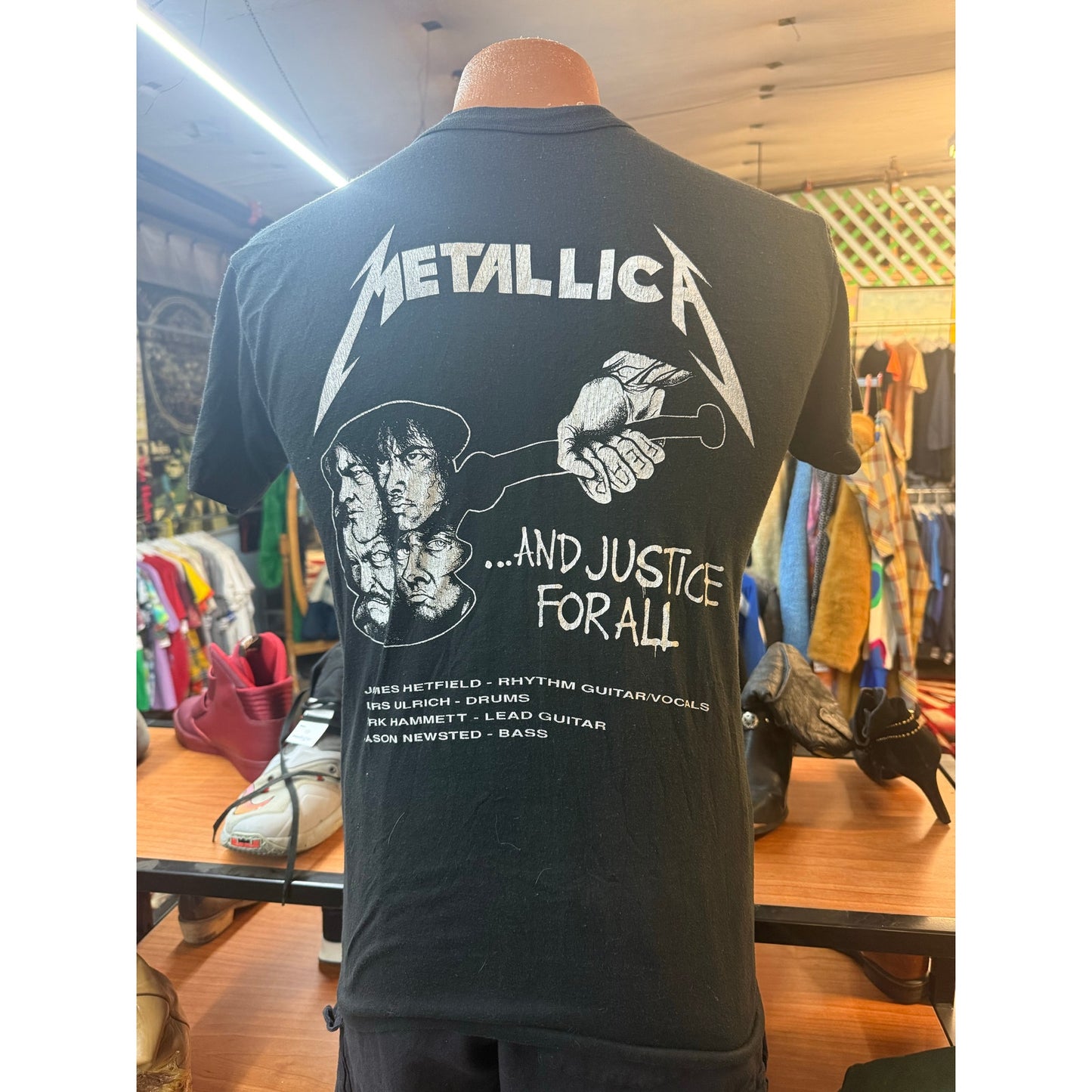 True Vintage Metallica and Justice for all