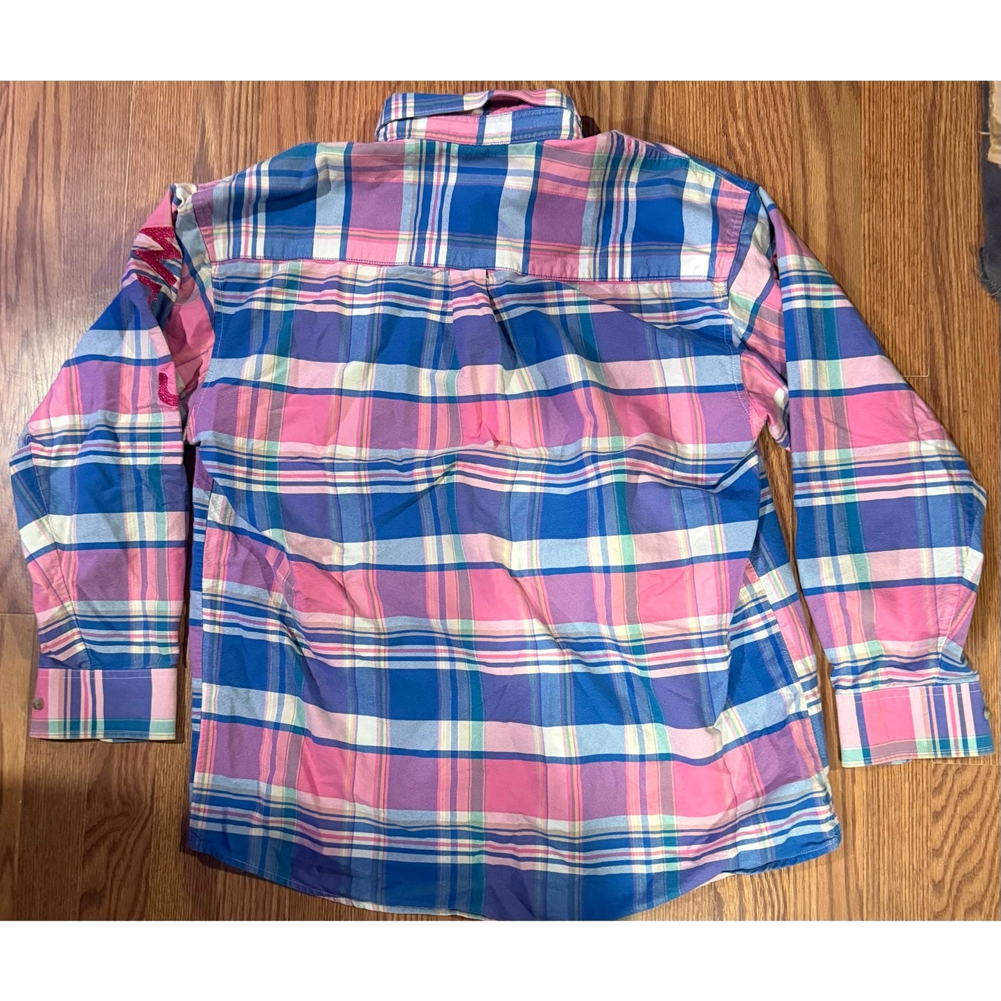 Wrangler “Tough Enough to Wear Pink” Western Button-Up Shirt