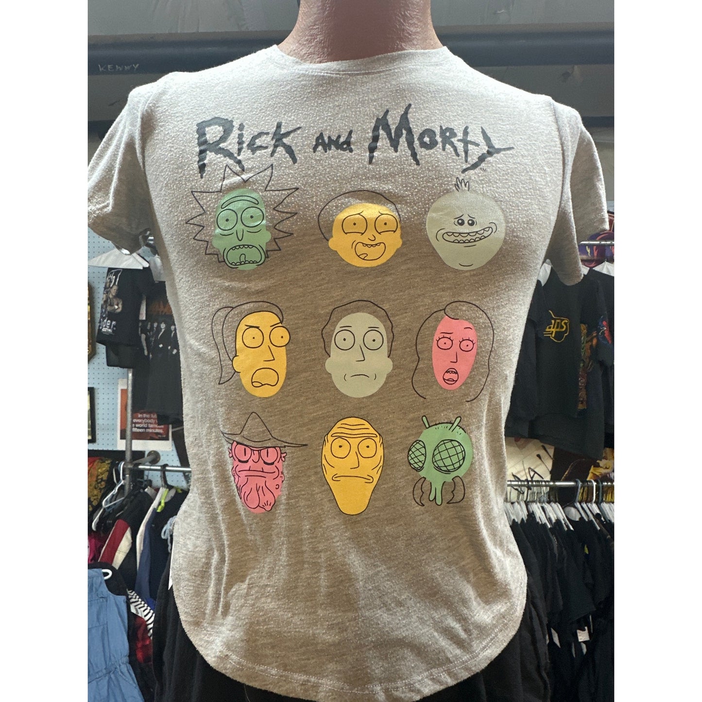 Rick and Morty Cartoon Faces
