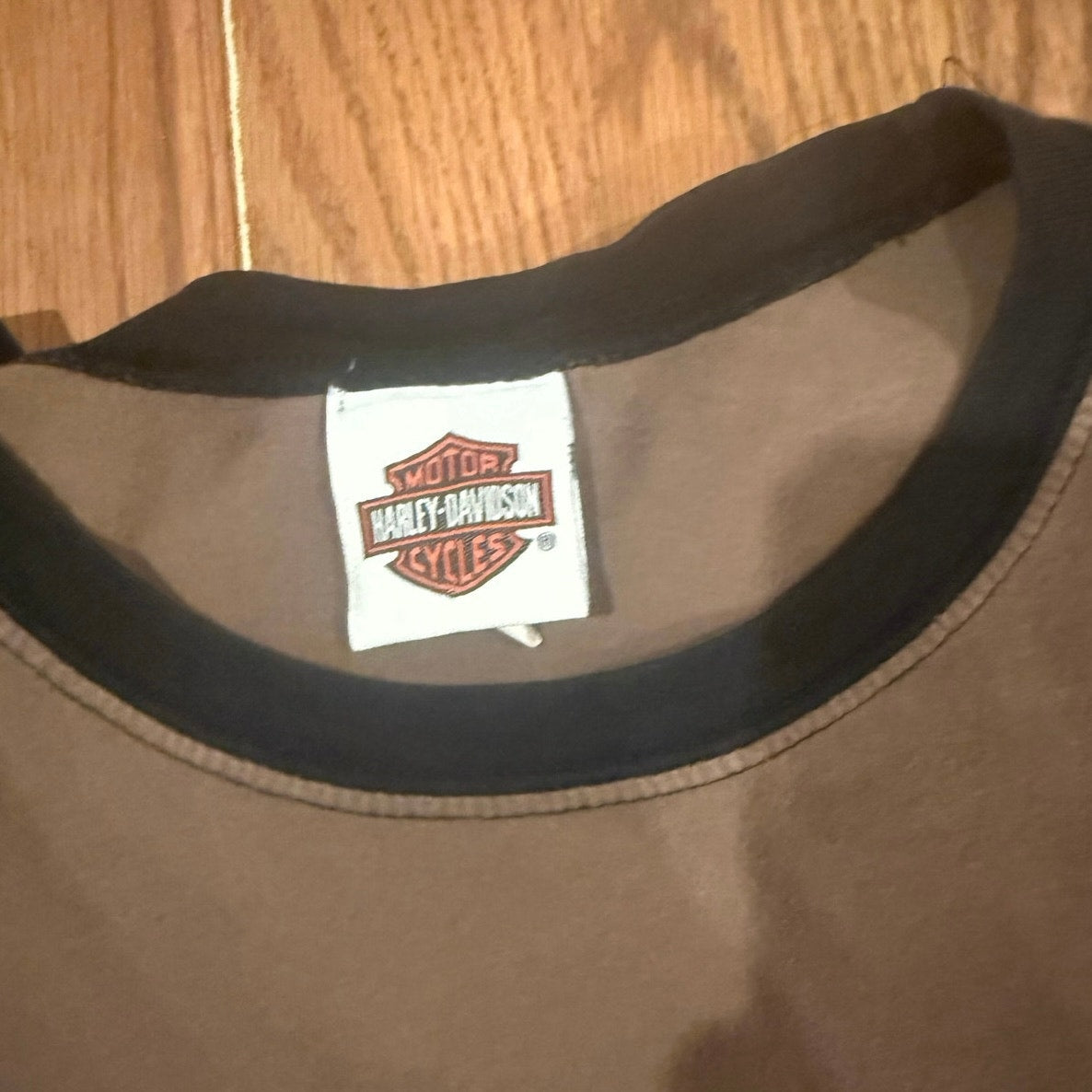 Harley Davidson 3/4 Sleeve Y2K