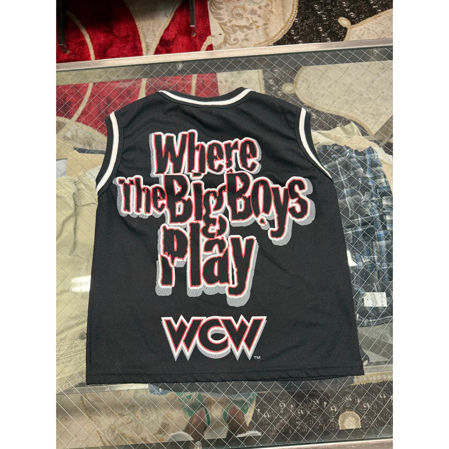 Youth WCW Where the bad boys play Tank Top