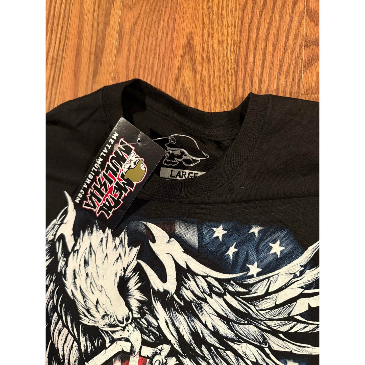 Metal Mulisha Patriotic Skull NWT