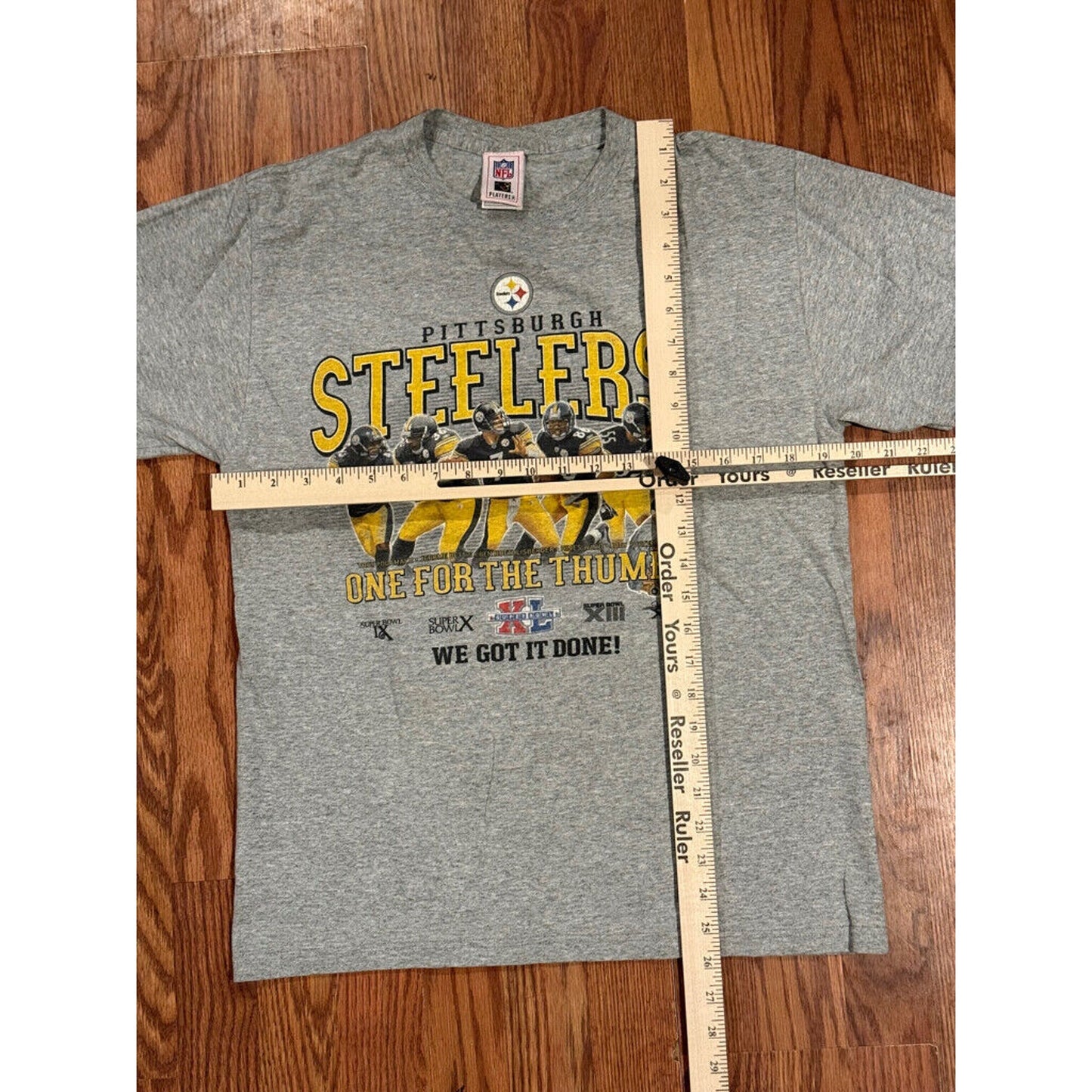 Steelers 1 for the thumb NFL shirt medium