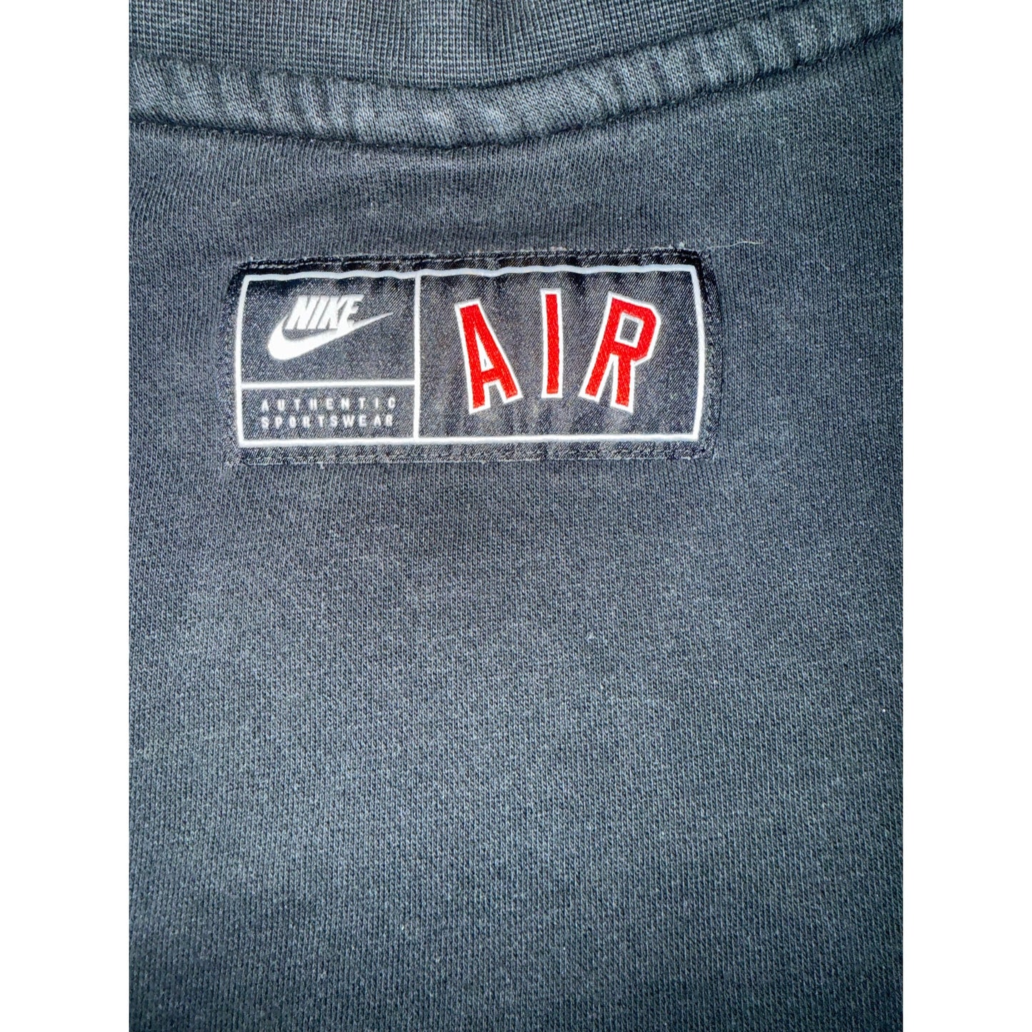 Nike Air Black Spell Out Sweater Size Small