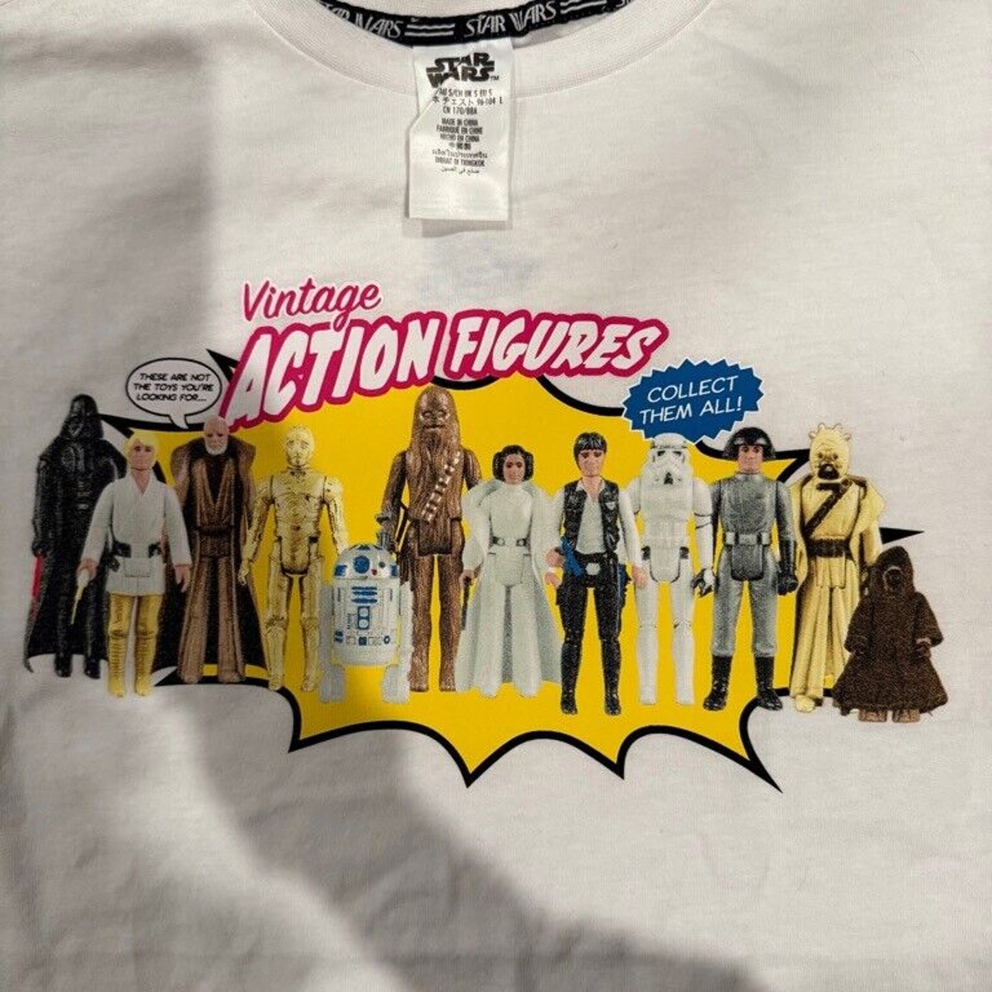 Disney Star Wars Action Figure shirt small