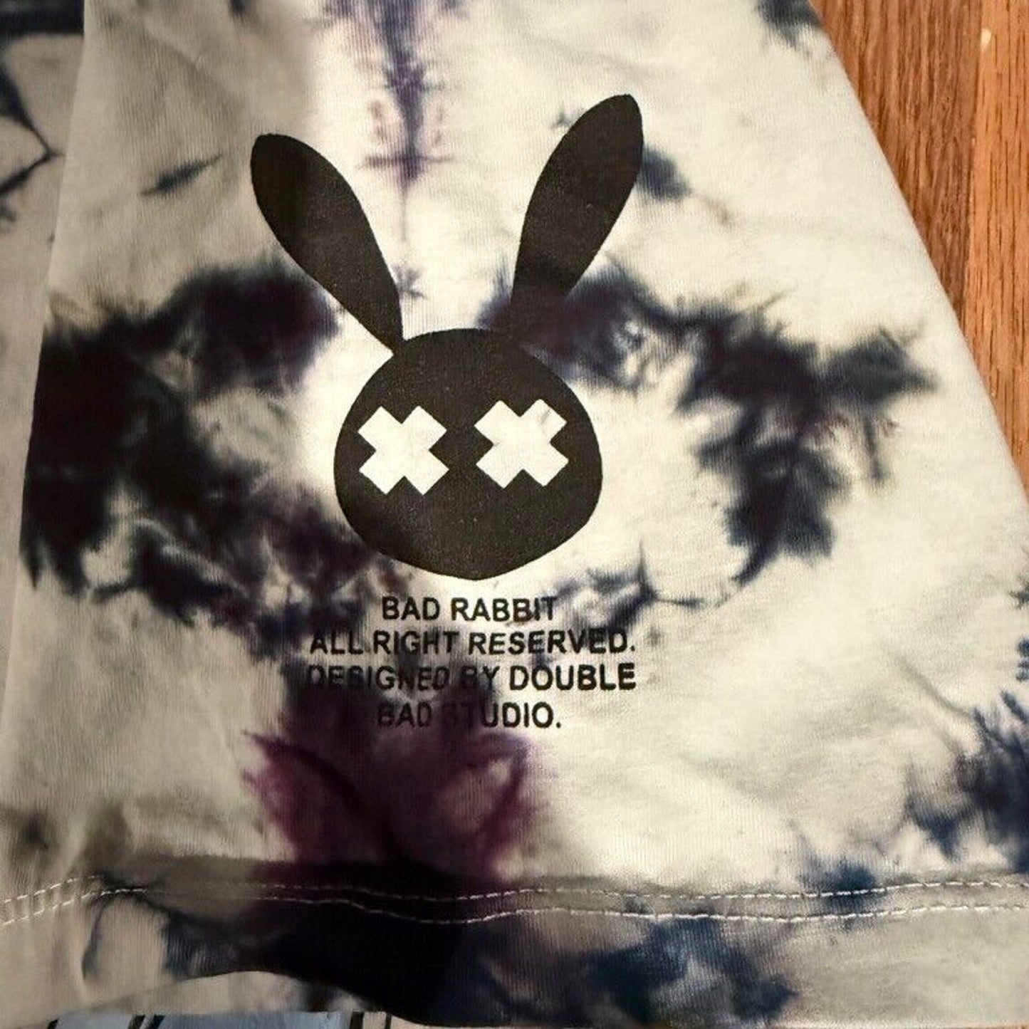 Bad Rabbit Co polo Custom Tie Dye one of one size Medium