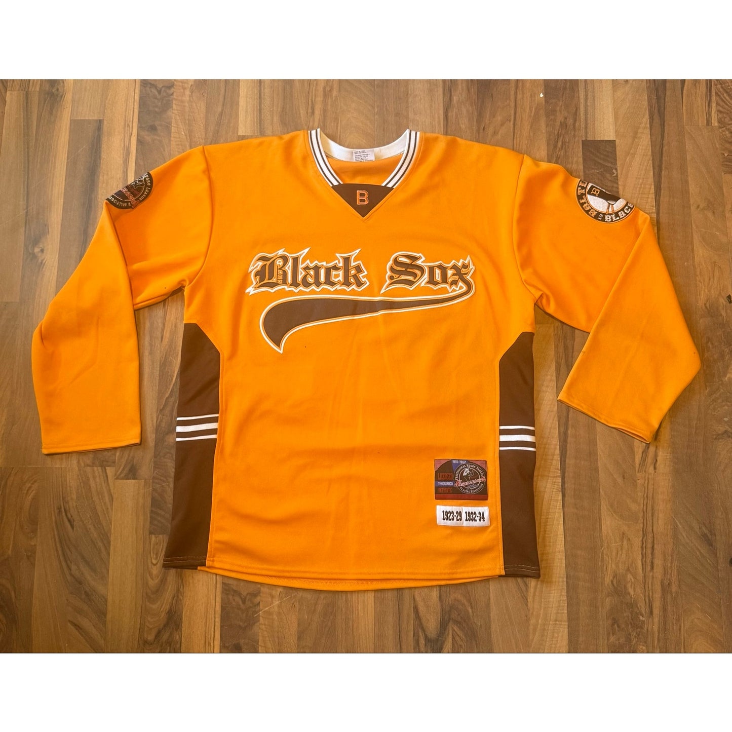 Official Black Socks Long Sleeve Jersey Size XXL