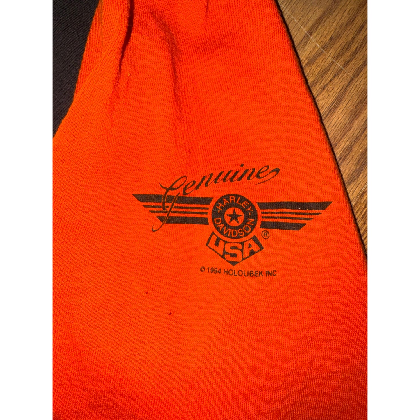 Vintage Double Collar Harley Davidson Hong Kong Size Large