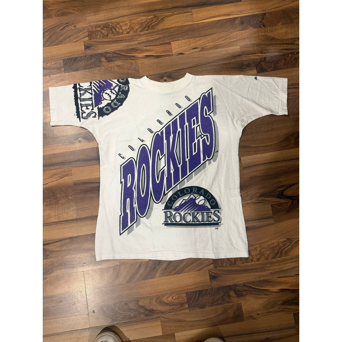 90s Apex one Colorado Rockies Dolman Size Large