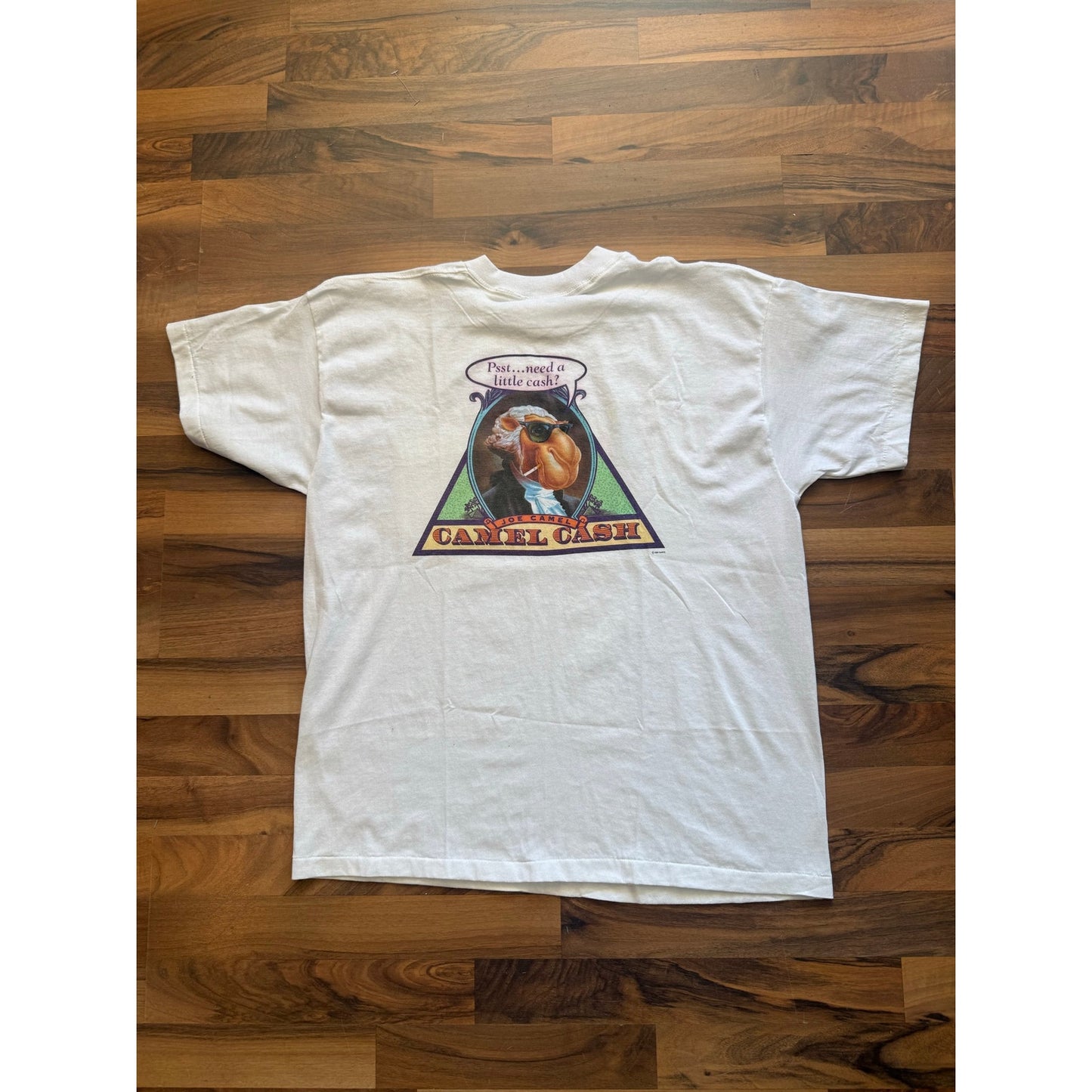 RARE 1992 Camel T shirt misprint size XL