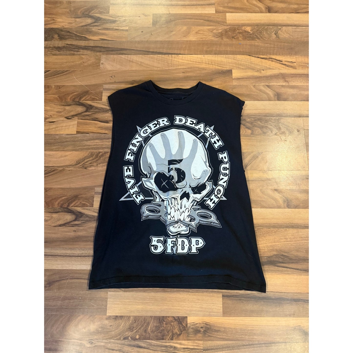 Five Finger Death Punch one Two Cut Off Size Large