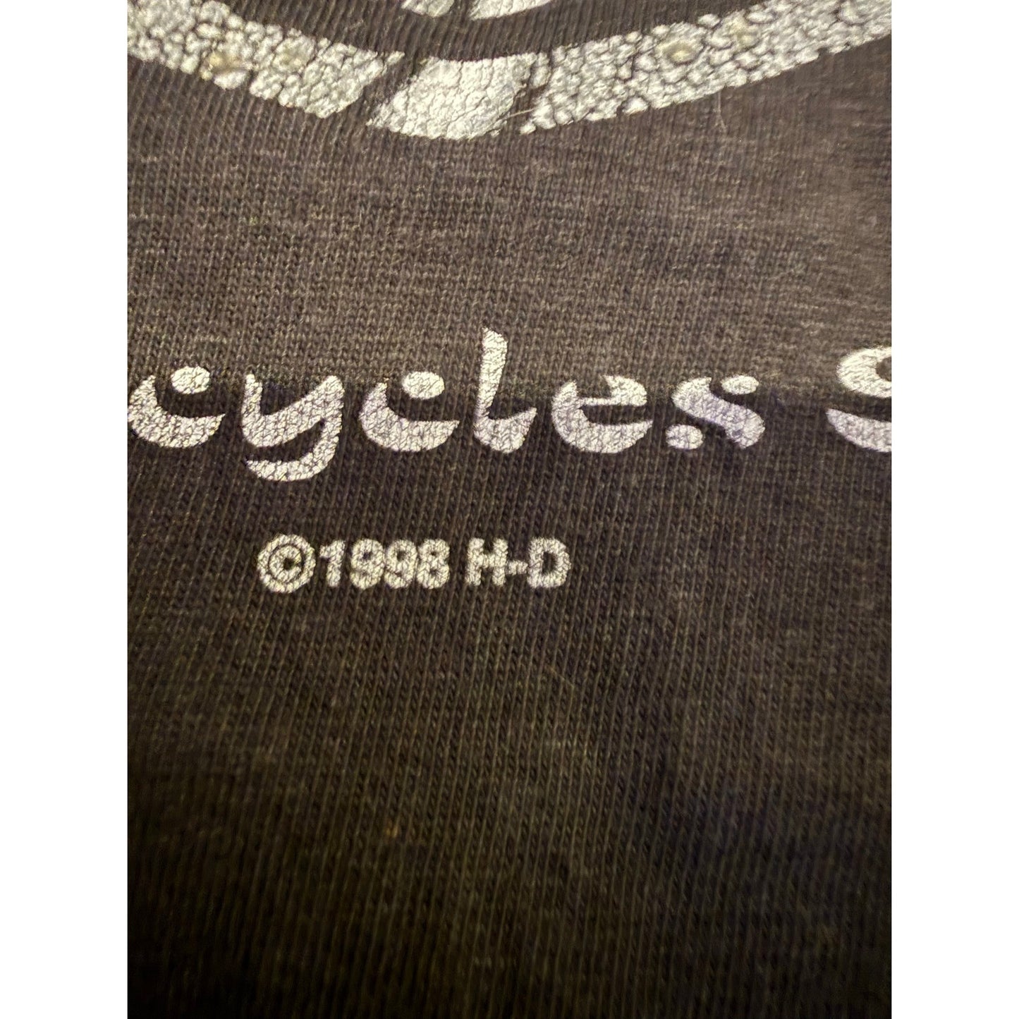 1998 Raindrop Harley Logo Size XL