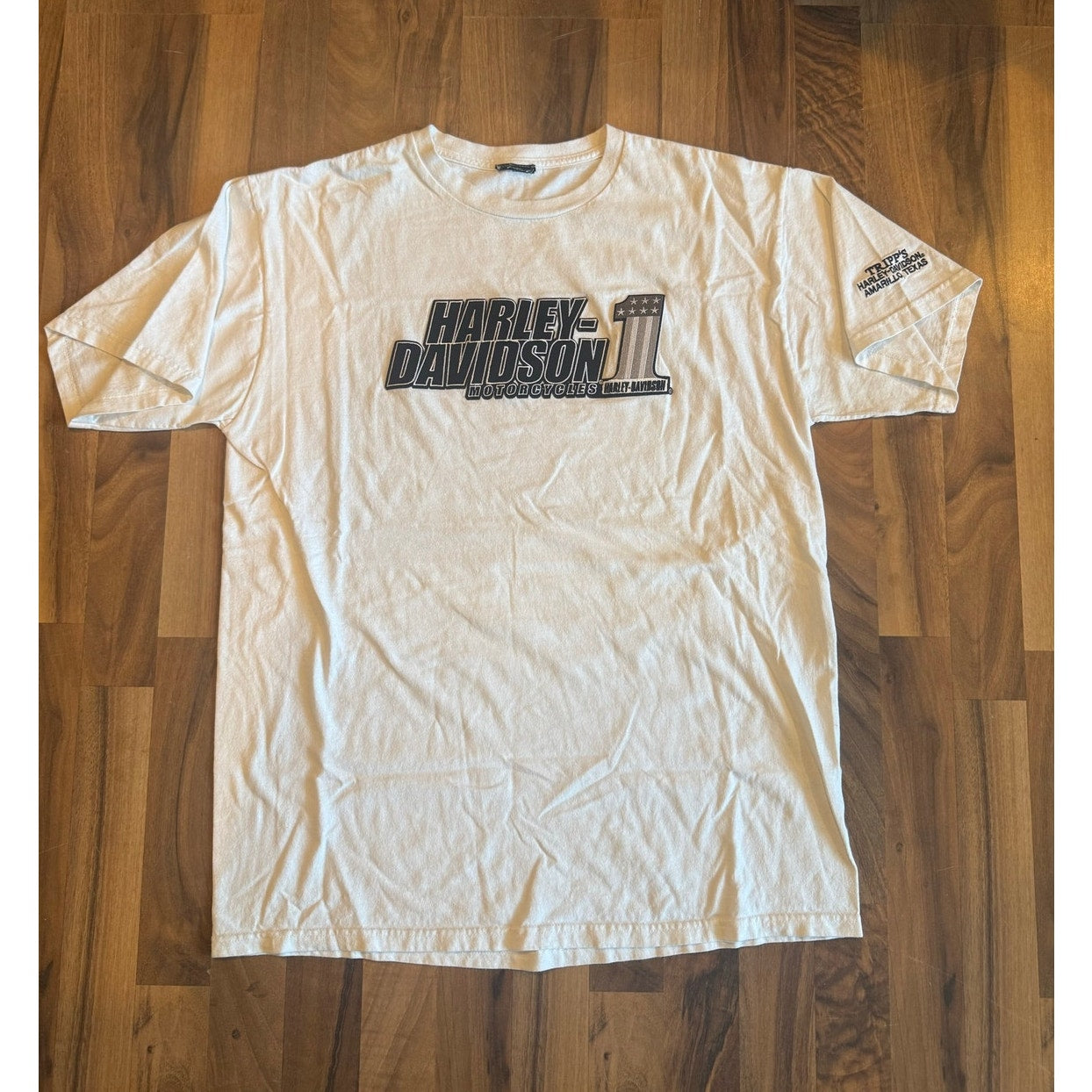 Tripps Harley Davidson One Embroidered Size Large