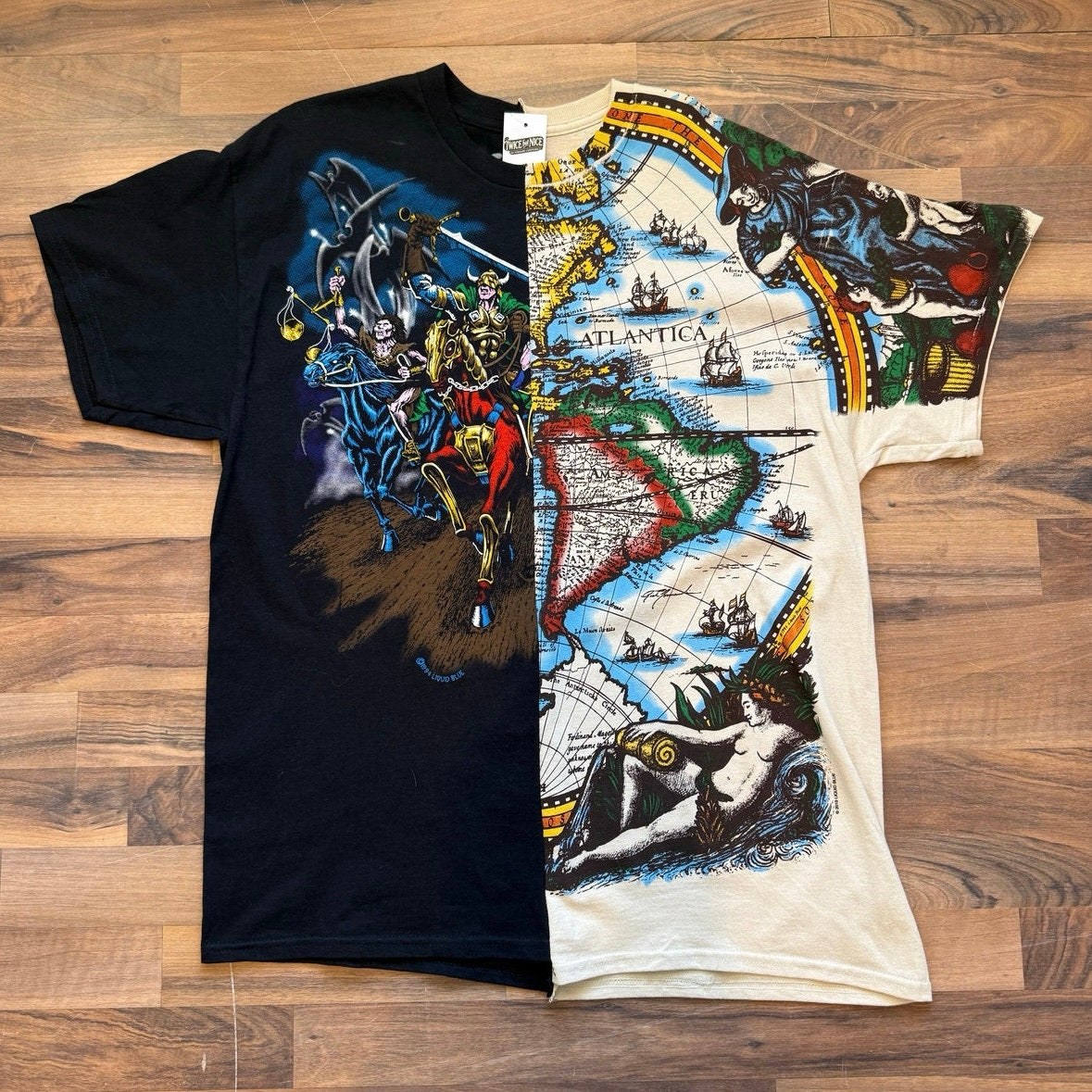 Four Horseman of the World Liquid Blue Size Large