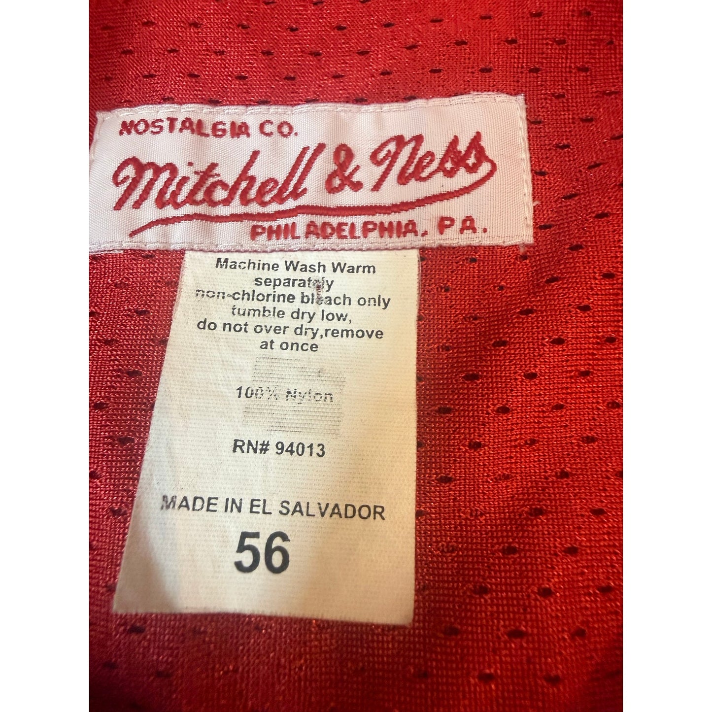 Mitchell and Ness 1995 Elway Pro Bowl Jersey Size 3xl