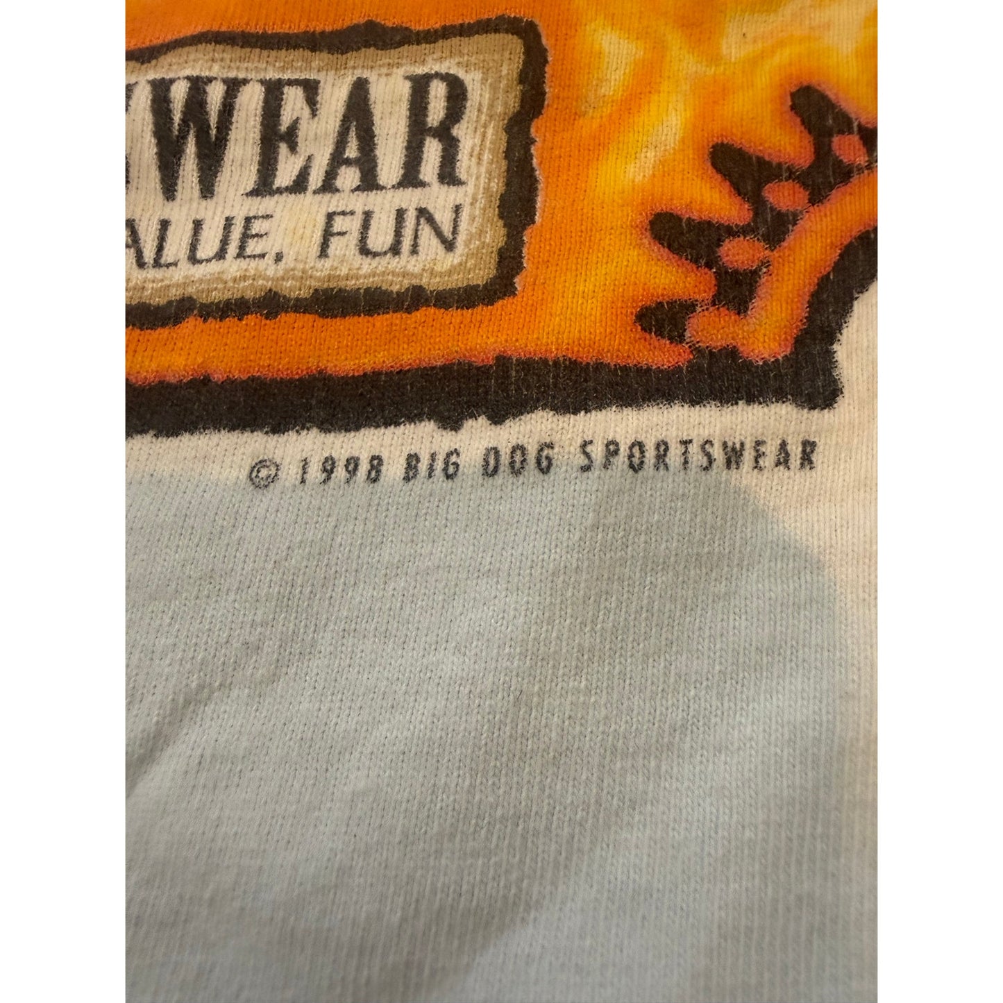 1998 Big Dogs Pupper Sauce Size XXL
