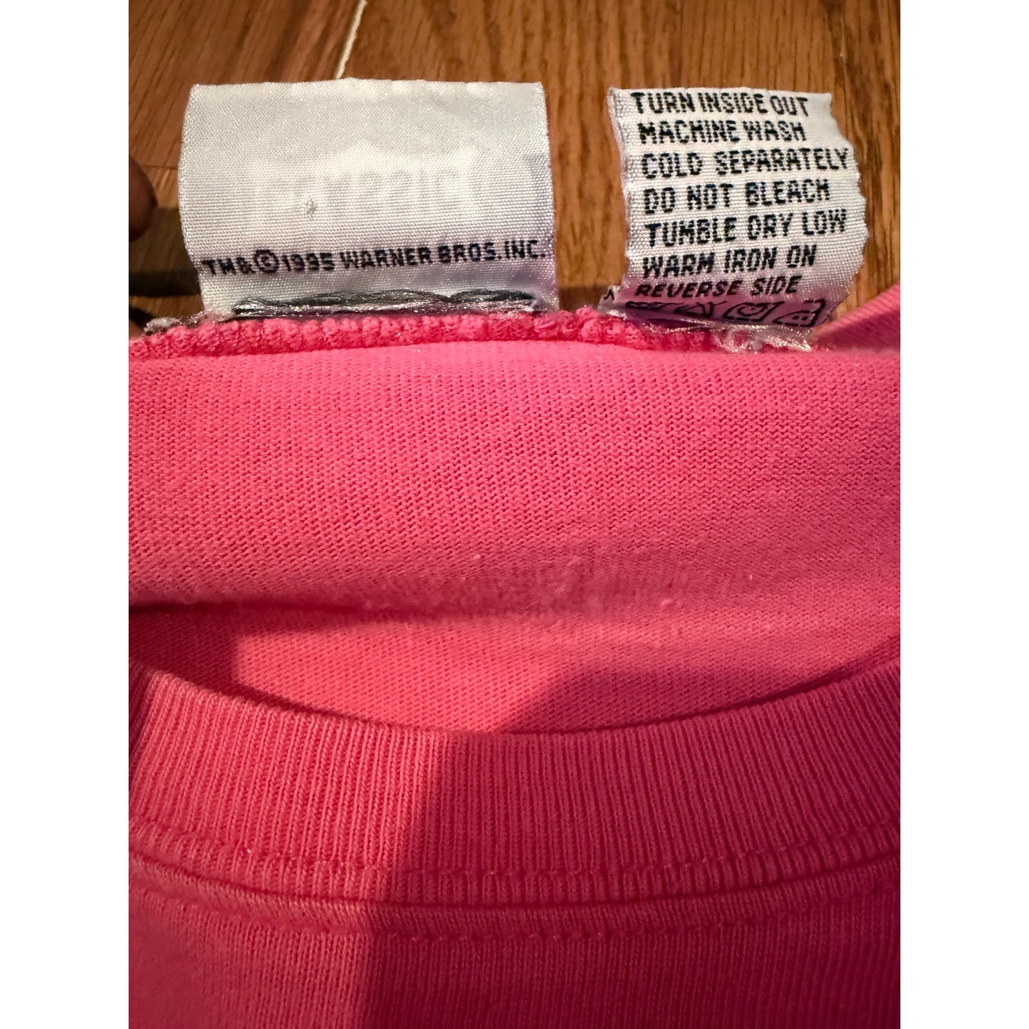 1994 Tweety Bird pink shirt