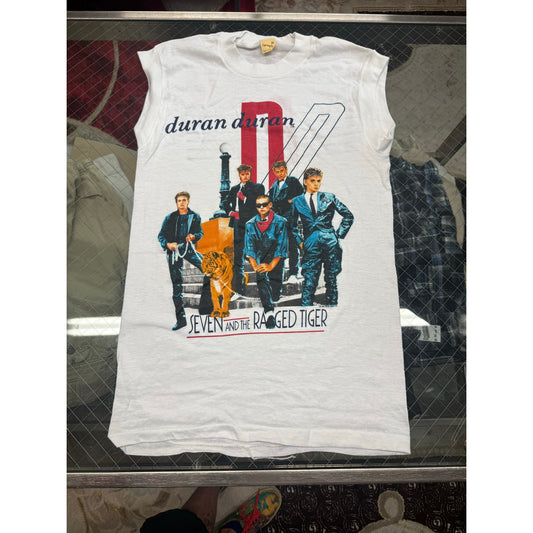 Duran Duran Sleeveless True Vintage Red Logo