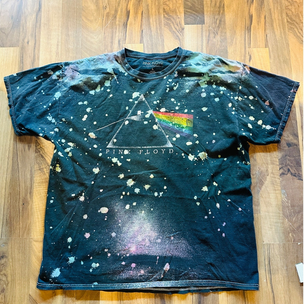 Abstract Pink Floyd Dark Side Of The Moon Size Large