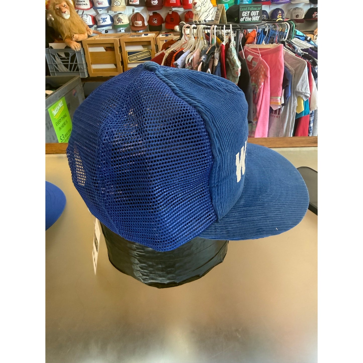 Wesco Corduroy Trucker Snap Back