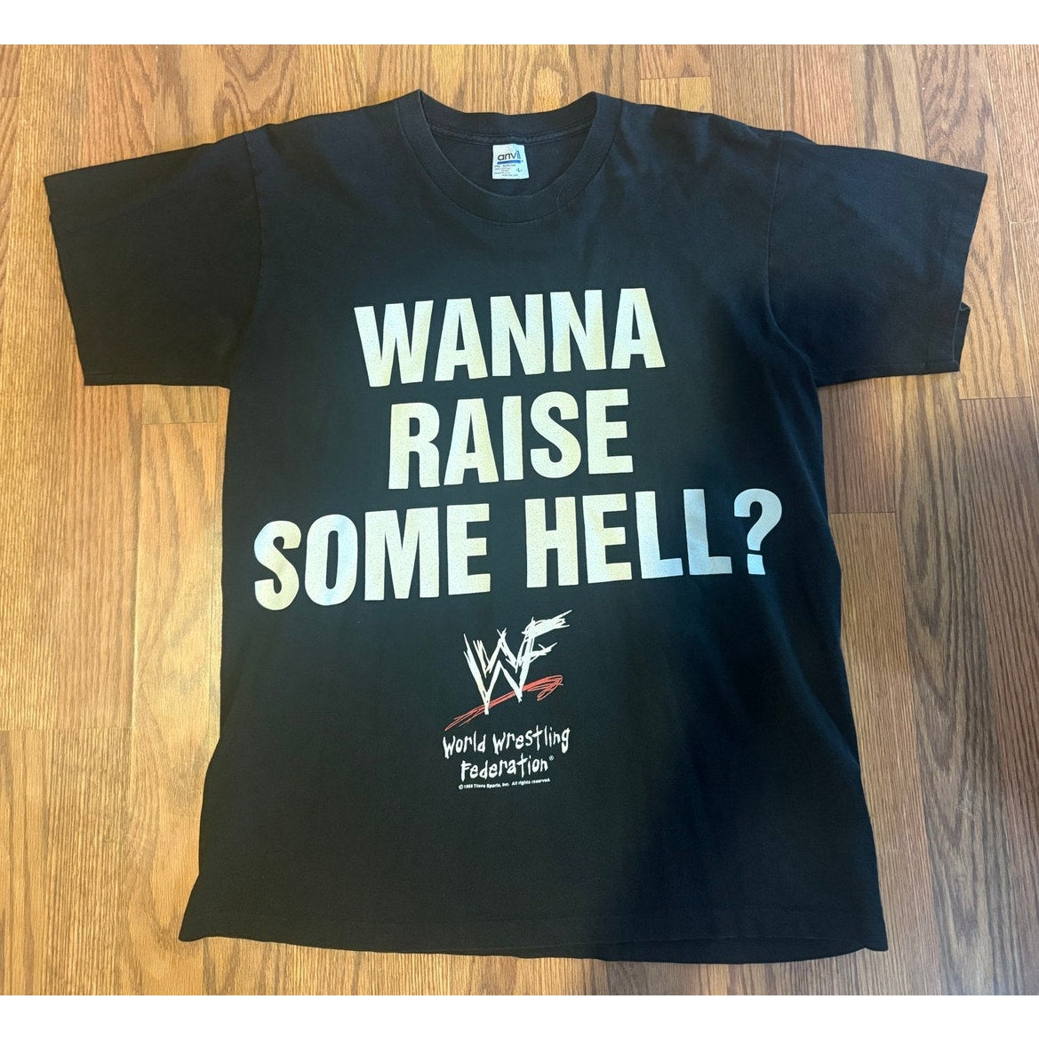 1998 WWF Stone Cold Steve Austin Wanna Raise Some Hell Large