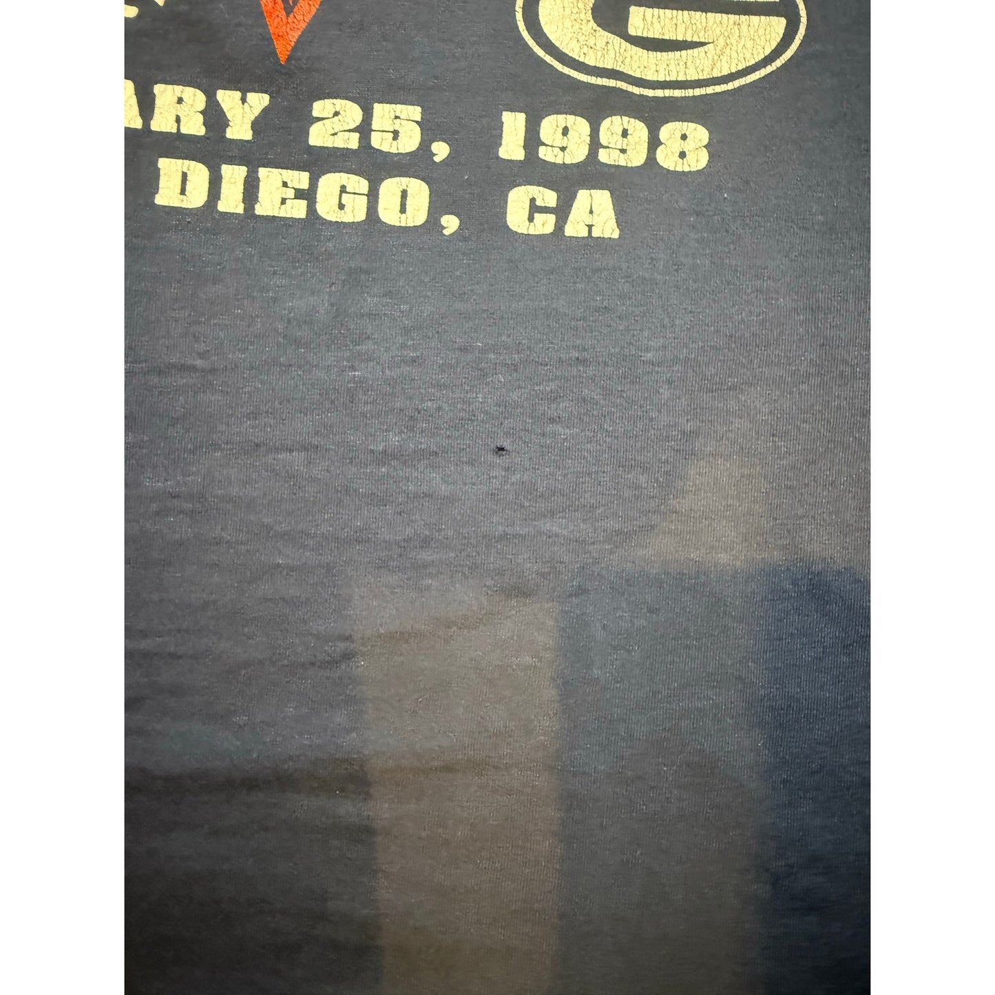 1998 Super Bowl Packers Broncos Size XXL