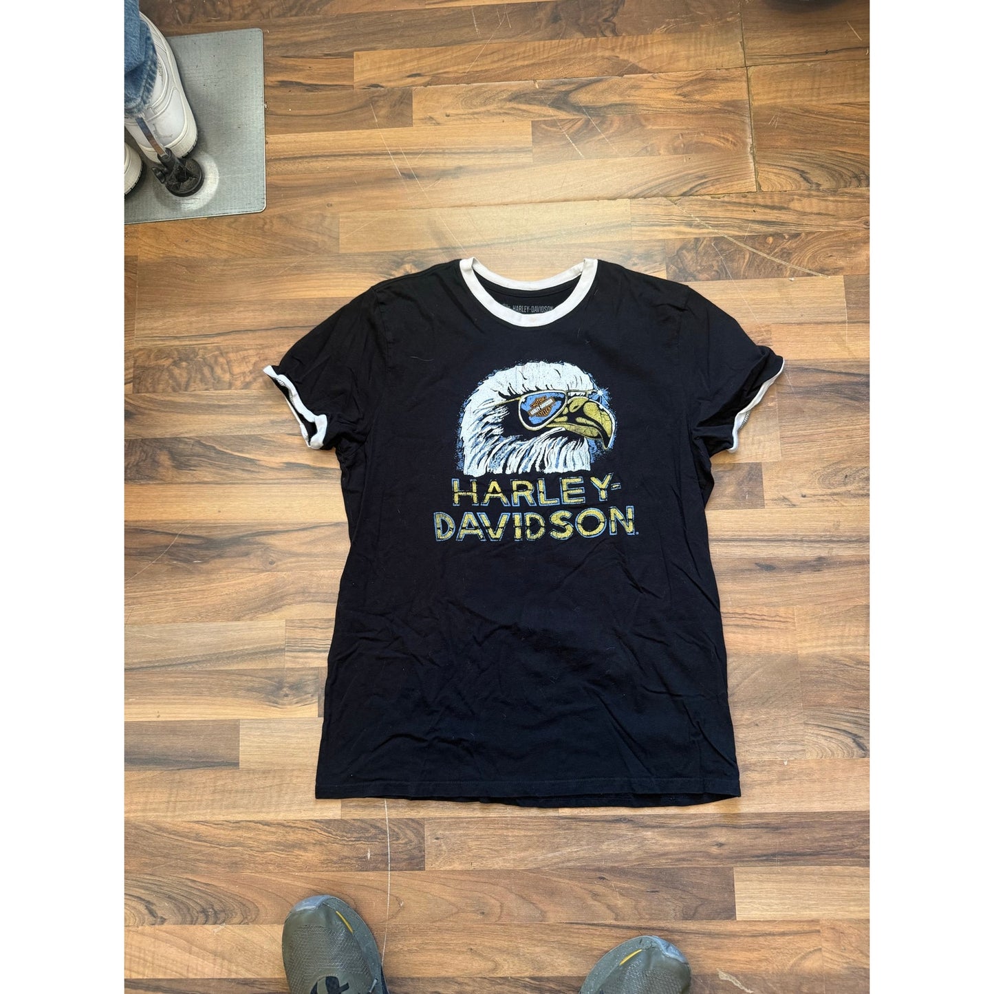 Women's Harley Davidson Ringer Size XL