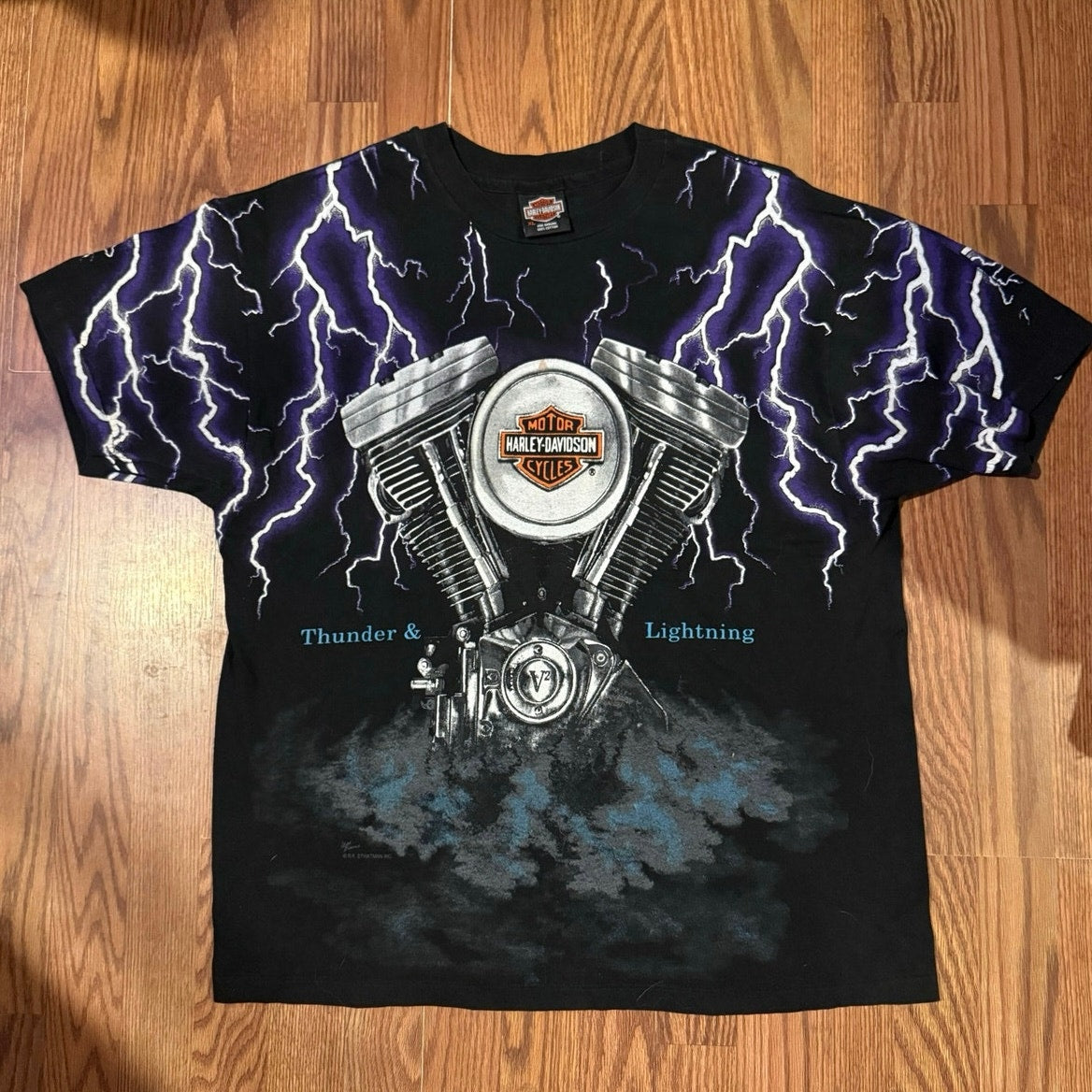 Harley Lighting Motor AOP Size XL