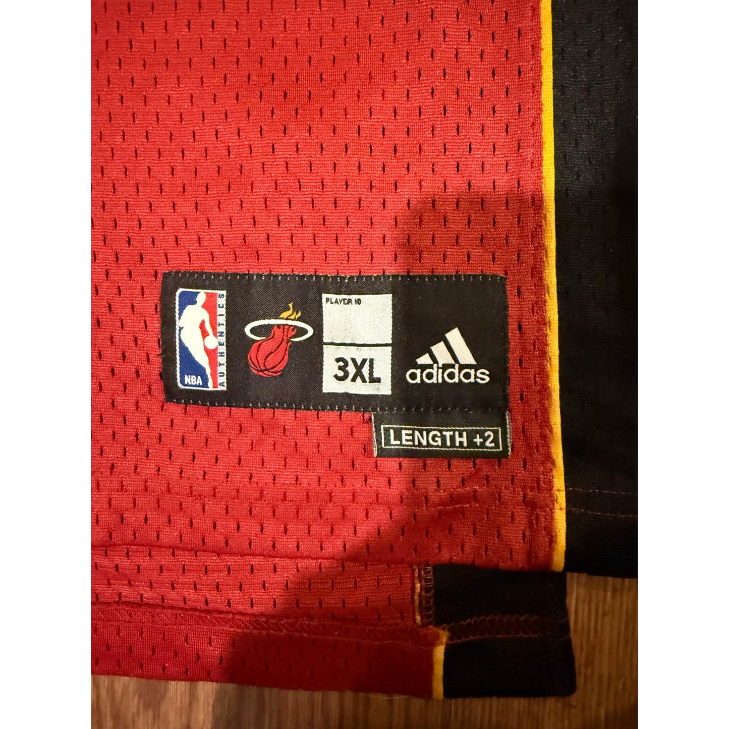 Miami Heat Shaquille ONeal authentic Reebok Size 3XL long