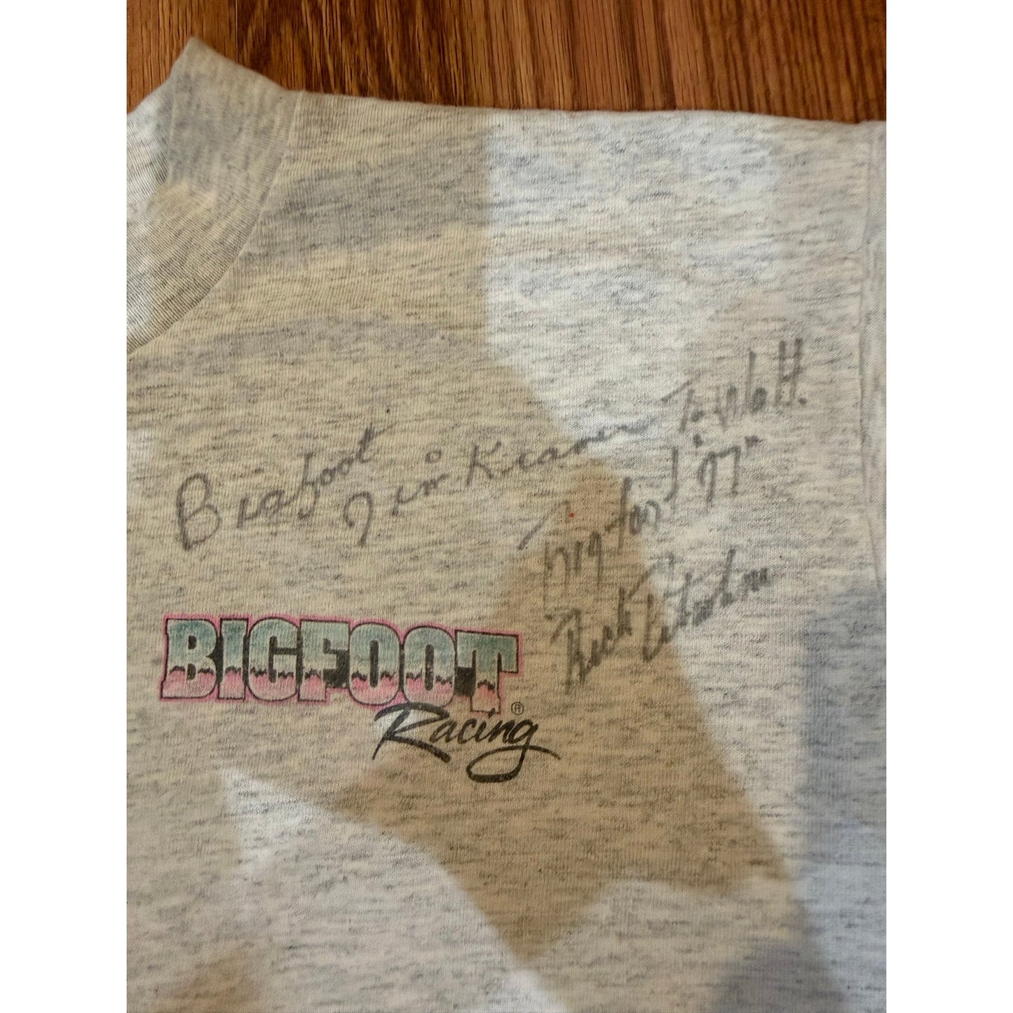 1997 Bigfoot Monster Truck Signed Size Large