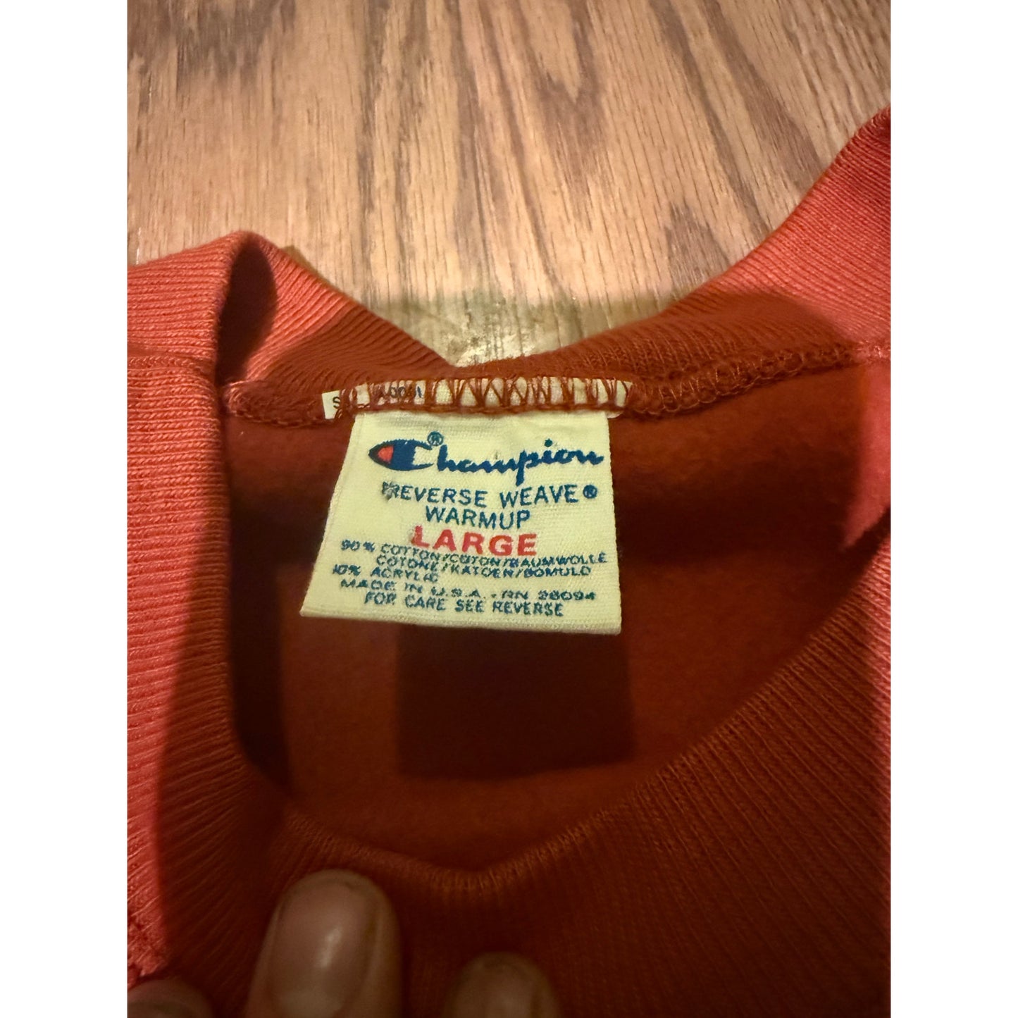 University of Texas Champions Reverse Weave Crewneck
