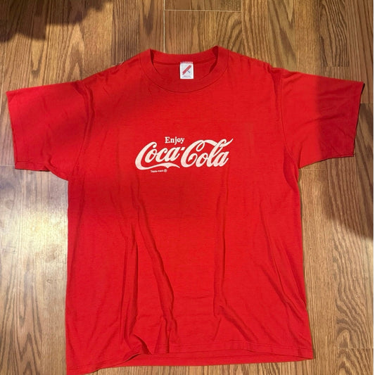 90s Coca Cola red Size XL