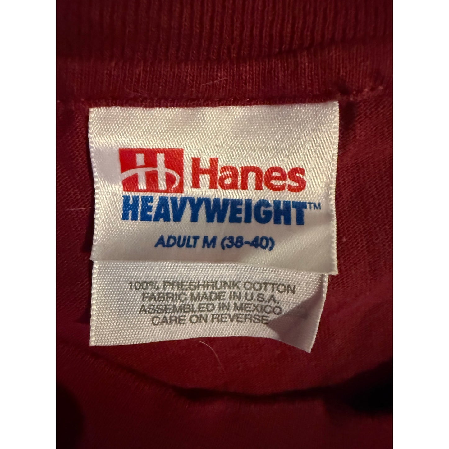 Colorado Avalanche Single Stitch Size Medium