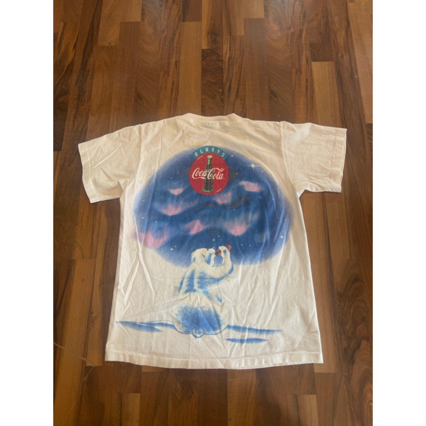 1994 Coke Polar Bear Group Hanging out Size Medium