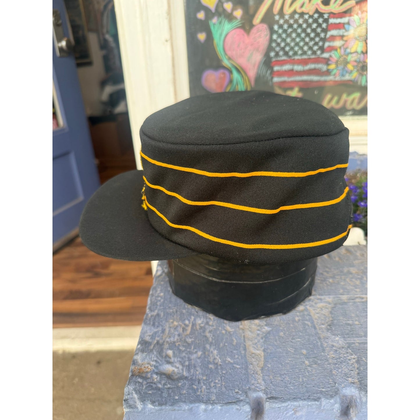 Vintage Michelob Beer Military Pill Box Cap