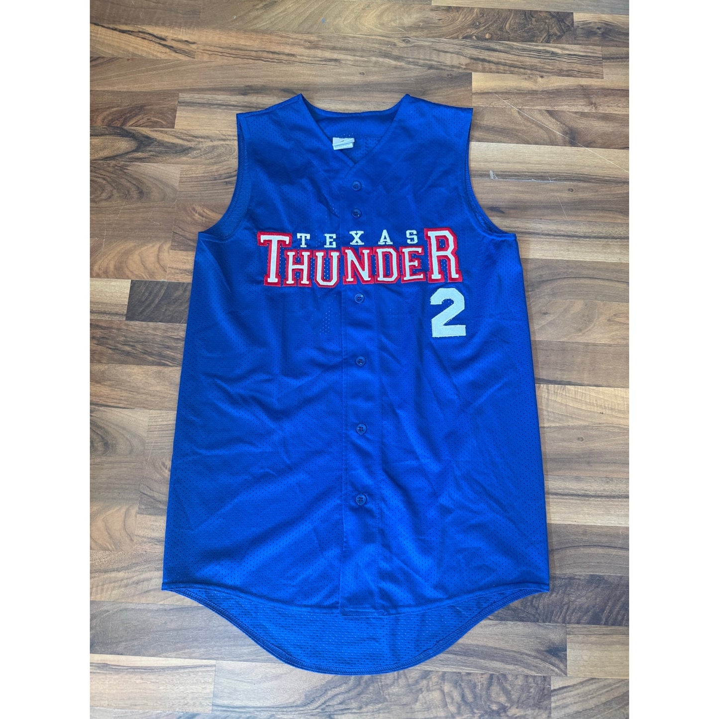 Texas Thunder Sleeveless Jersey Size Medium