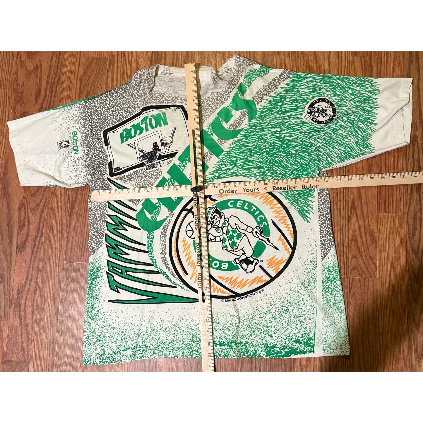 Vintage Boston Celtics Magic Johnson Tee size XL