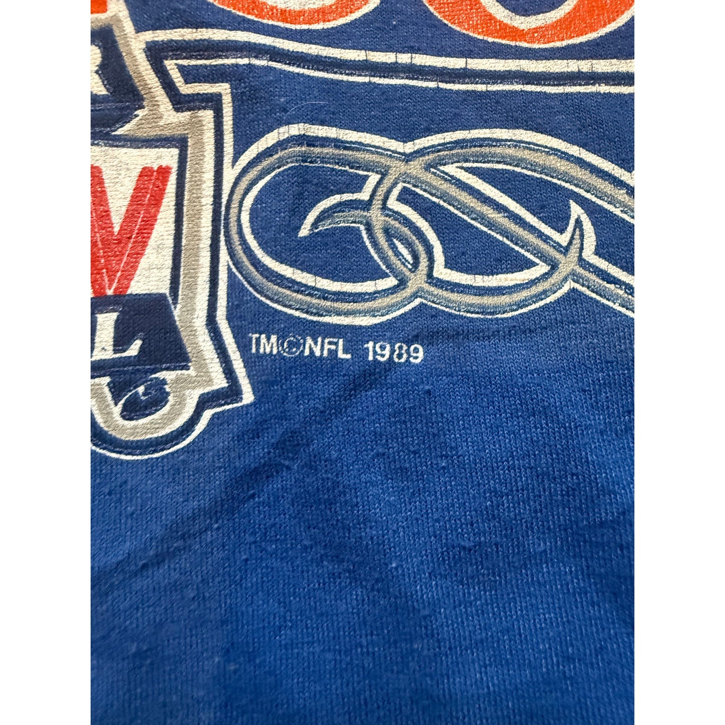1989 Denver Broncos AFC Champs Size Medium